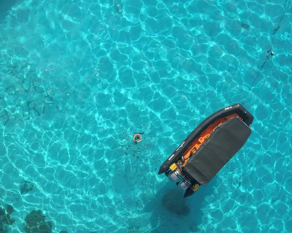 Snorkeling site Bora Bora aquarium
